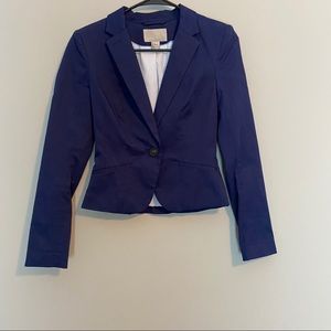H&M Size 2 Blue Blazer